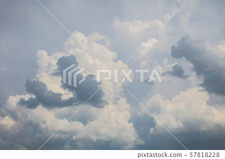 blue sky with clouds closeup blue sky with clouds closeup 57818228