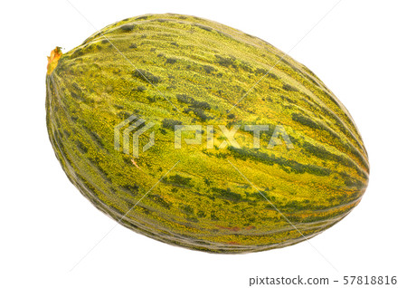 Christmas melon or piel de sapo close-up 57818816