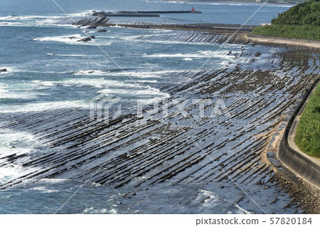[Miyazaki Prefecture] Qingdao Uplifting Seabed and Deformed Wave Erosion Marks from Horikiri Pass 57820184