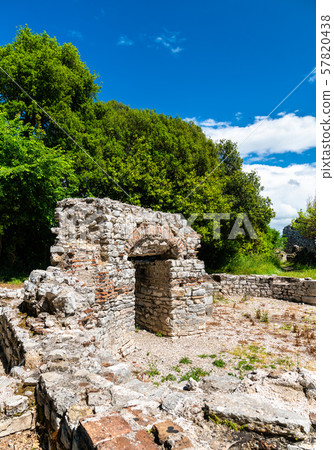 Ruins of the ancient town of Butrint in Albania Ruins of the ancient town of Butrint in Albania 57820438