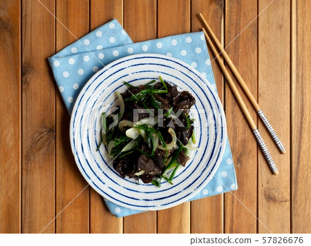 Asian Food Stir-fried Mushrooms and Vegetables Asian Food Stir-fried Mushrooms and Vegetables 57826676
