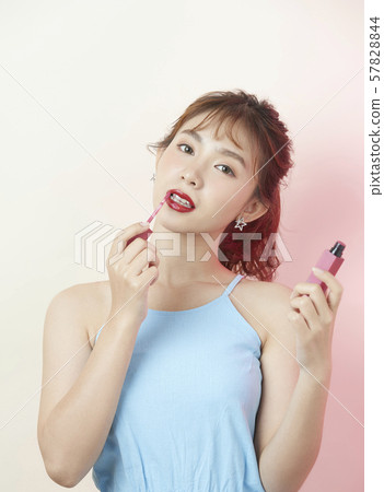 Female beauty background color 57828844