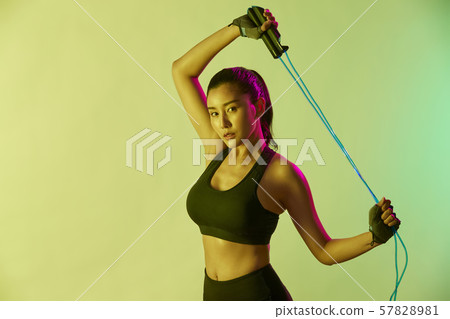 Female sports athlete Female sports athlete 57828981