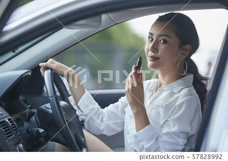 Female lifestyle driving 57828992