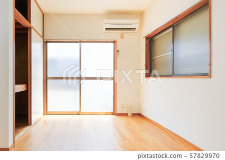 Empty room before and after transference Empty room before and after transference 57829970