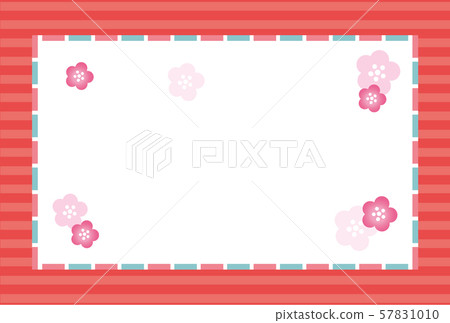 Plum background frame Plum background frame 57831010