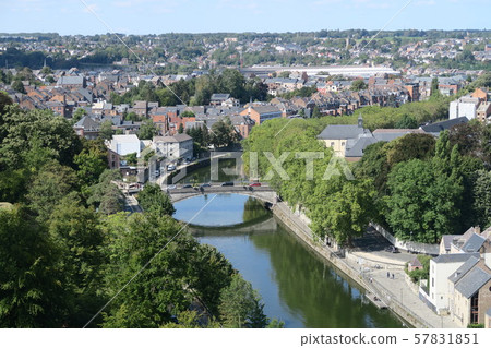 A view from the Citadel of Namur, praised as "The Pearl of the Meuse" 57831851