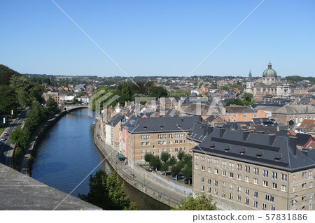 A view from the Citadel of Namur, praised as "The Pearl of the Meuse" 57831886