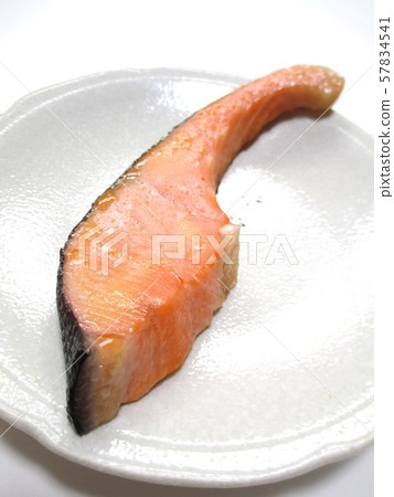 烤三文魚烤魚 57834541