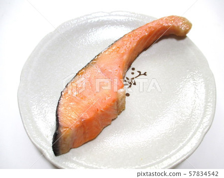烤三文魚烤魚 烤三文魚烤魚 57834542