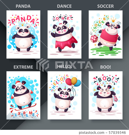 Set cartoon animals. Illustration for your idea Set cartoon animals. Illustration for your idea 57839346