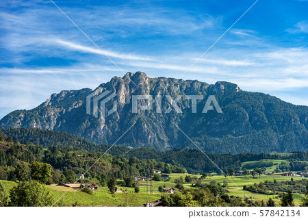 Mount Cornon - Dolomites in Italian Alps - Trentino Alto Adige 57842134