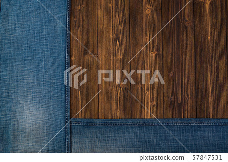 Frayed jeans or blue jeans denim collection on Frayed jeans or blue jeans denim collection on 57847531