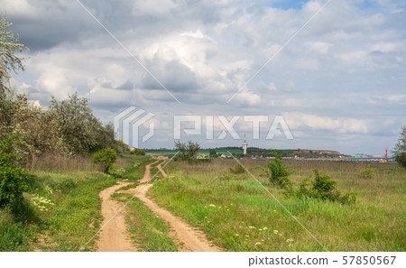 Shore of the Black Sea in Odessa region in Ukraine Shore of the Black Sea in Odessa region in Ukraine 57850567