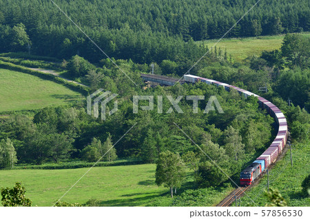 貨運列車攀登Karikatsu Pass 57856530