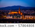 Night view of Florence 57864808