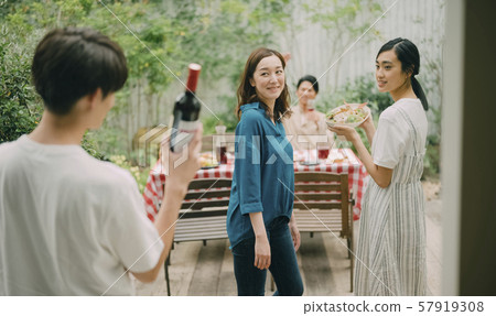 Home Party Terrace Garden 57919308