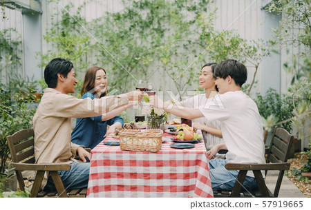 Home Party Terrace Garden 57919665