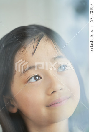 Girl child portrait Girl child portrait 57920199