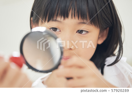 Girl child study 57920289