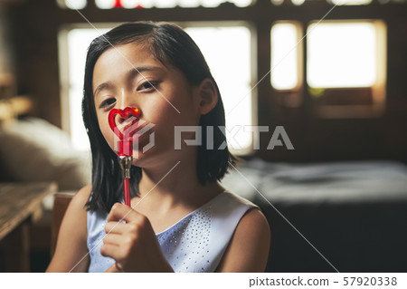 Girl child study Girl child study 57920338