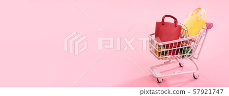 購物購物車生日週年背景購物車聖誕節購物 57921747