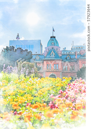 Hokkaido Summer Red Brick Government Building (Former Hokkaido Government Office Building) 57923644