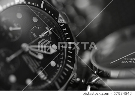 Clock background material abstract 57924843