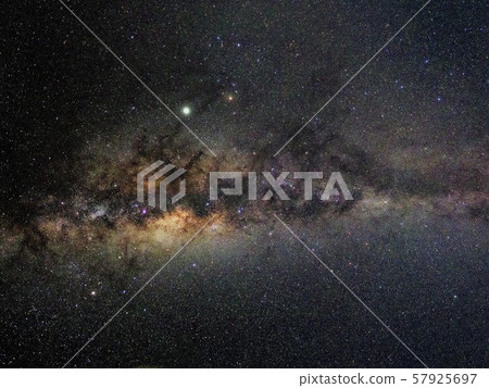 南太平洋斐濟的銀河 57925697
