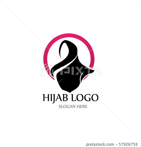 hijab logo and symbol vector icons hijab logo and symbol vector icons 57926758