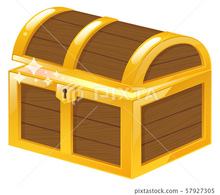 寶藏盒illustration_tree_open_light 57927305