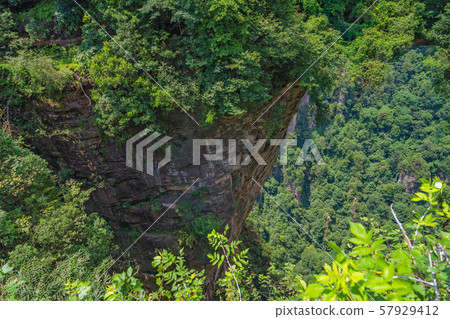 Stunning Mountain formations in Zhangjiajie 57929412