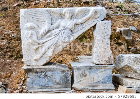 Marble Relief of Nike at Ephesus, Selcuk Turkey 57929683