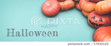 Banner for Halloween holiday. 57930320
