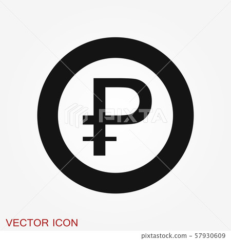 Money Currency Icon design template. Vector EPS 57930609