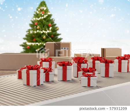 production and logistics, Christmas gifts and production and logistics, Christmas gifts and 57931209
