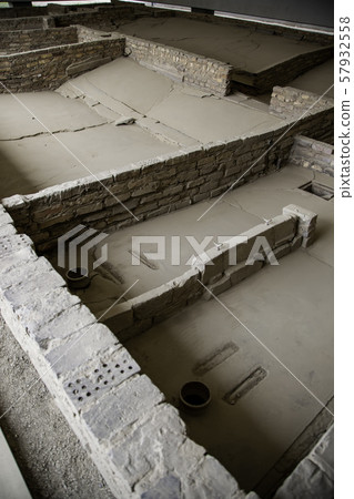 Gas chambers in a concentration camp Gas chambers in a concentration camp 57932558