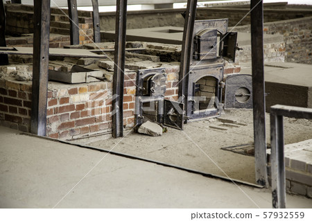 Crematories in a concentration camp Crematories in a concentration camp 57932559