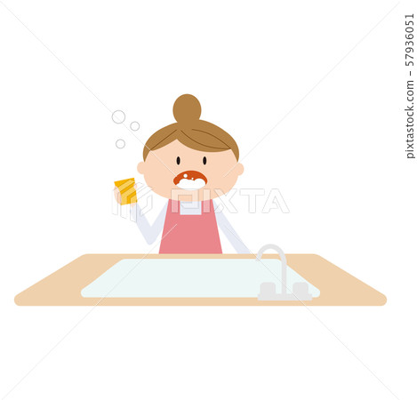 牙膏家庭主婦6 57936051