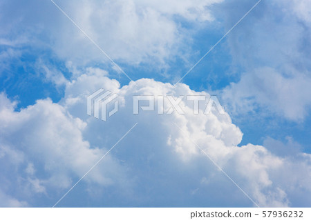 Thick clouds in the sky. Cloudy weather with 57936232