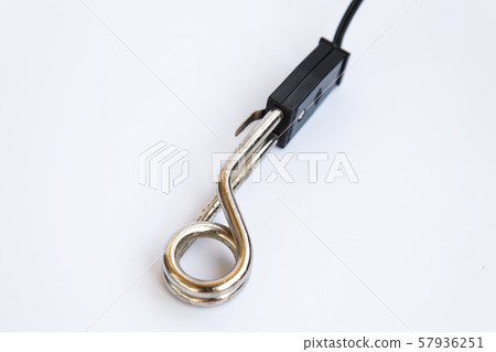Electric heating element of spiral form. The Electric heating element of spiral form. The 57936251