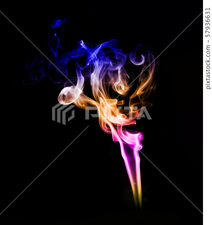 smoke shape Abstract color background smoke shape Abstract color background 57936631