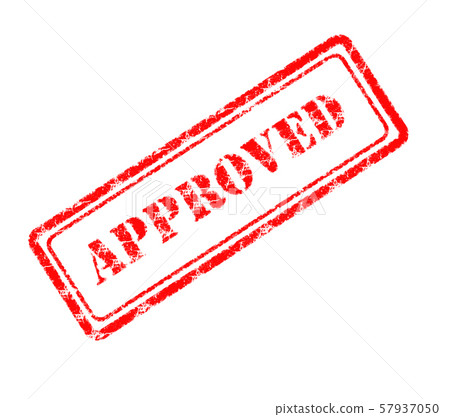 approved rubber stamp approved rubber stamp 57937050