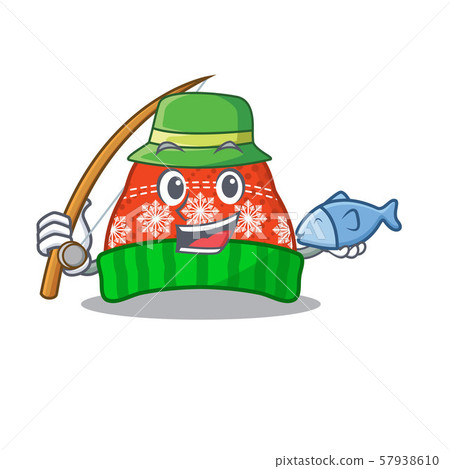 Fishing winter hat in a cartoon bag Fishing winter hat in a cartoon bag 57938610