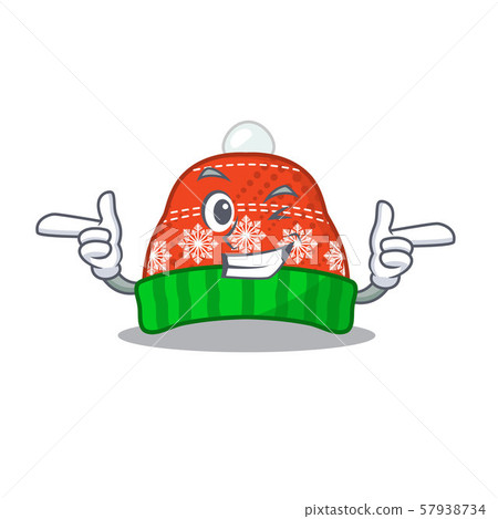 Wink winter hat in the mascot shape Wink winter hat in the mascot shape 57938734