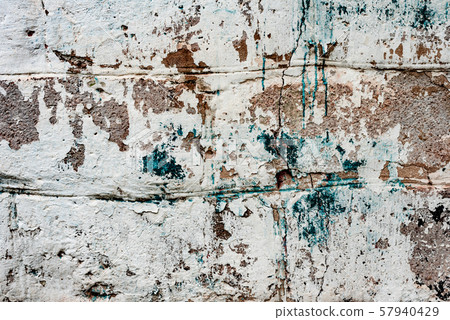 Brick texture with scratches and cracks 57940429