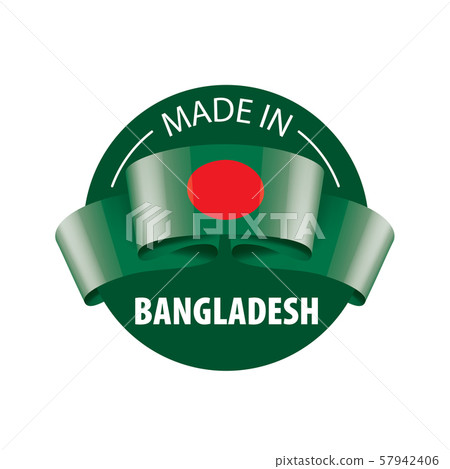 Bangladesh flag, vector illustration on a white background Bangladesh flag, vector illustration on a white background 57942406