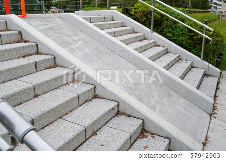 Public facilities, stairs and slopes 57942903