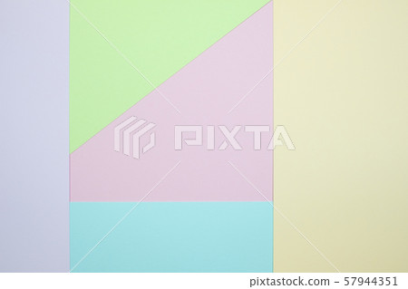 Fashionable  pastel colored paper flat lay top 57944351