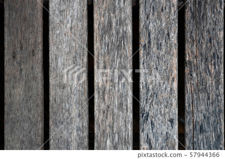 Close up of old brown wood lath with natural Close up of old brown wood lath with natural 57944366